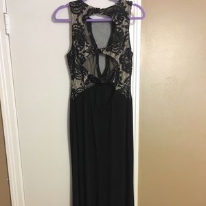 Floor length formal dress